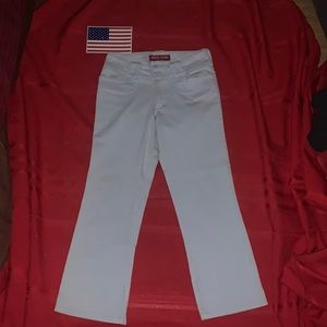 Light Blue Guess Cropped Pants